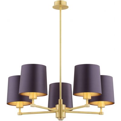 Lampa wisząca 5x15 W mosiądz 2188 Argon Princeton