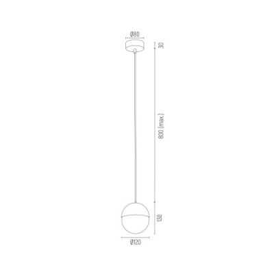 Lampa wisząca 4032 Argon Livia