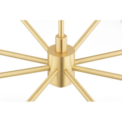 Lampa wisząca powyżej 6x7 W mosiądz-przezroczysta 5066 Argon Hampton
