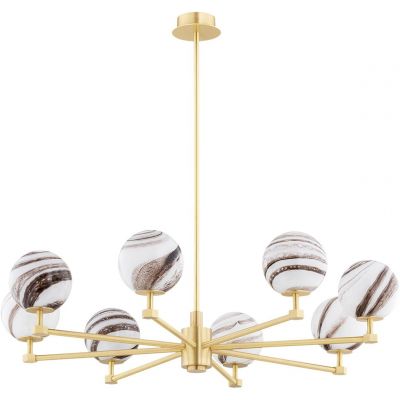 Lampa wisząca powyżej 6x7 W mosiądz-brązowa 5067 Argon Aruba