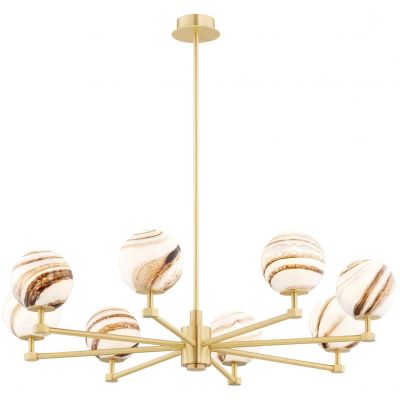 Lampa wisząca powyżej 6x7 W mosiądz-brązowa 5067 Argon Aruba