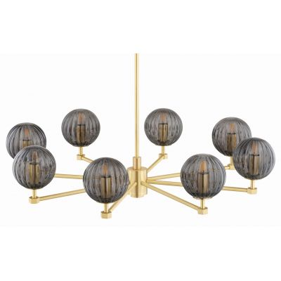 Lampa wisząca powyżej 6x7 W mosiądz-przydymiona 5069 Argon Paloma
