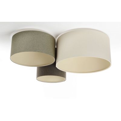 Lampa podsufitowa 3x60 W zielona 080070 BPS Koncept Boho Ellegant