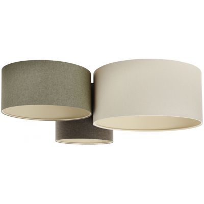 Lampa podsufitowa 3x60 W zielona 080070 BPS Koncept Boho Ellegant