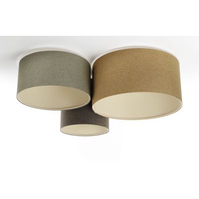 Lampa podsufitowa 3x60 W zielona 080071 BPS Koncept Boho Ellegant