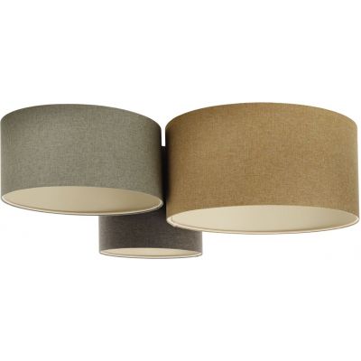 Lampa podsufitowa 3x60 W zielona 080071 BPS Koncept Boho Ellegant
