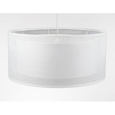 Lampa wisząca 1x60 W biała 0MGO00250 BPS Koncept Duo len light