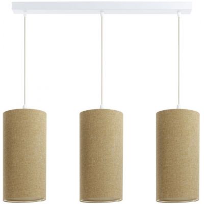 Lampa wisząca 3x60 W brązowa 0T0L3005 BPS Koncept Boho Ellegant Slim