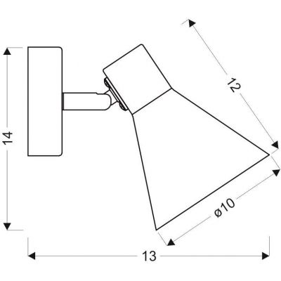 Kinkiet 2170968 Candellux Less