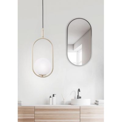 Lampa wisząca 1x28 W mosiądz 3173457 Candellux Cordel