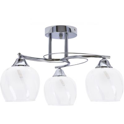 Lampa podsufitowa 3x40 W biała 3309456 Candellux Prego