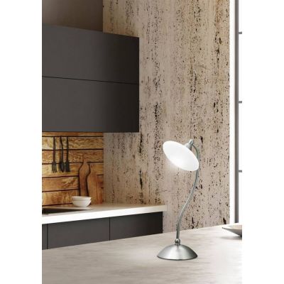 Lampa biurkowa 1x40 W biały 4106045 Candellux Elisa