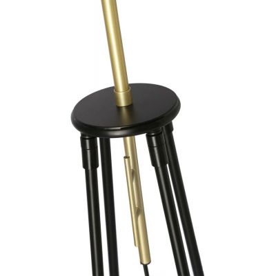 Lampa stojąca 1x60 W złoty 5100071 Candellux Tegola