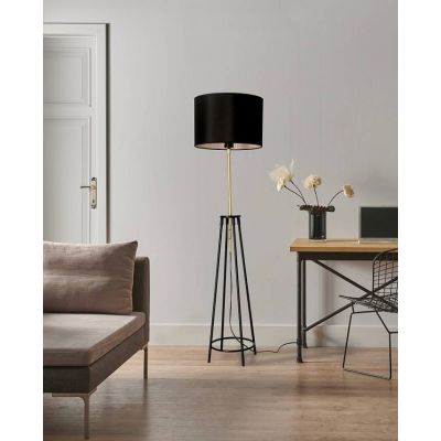 Lampa stojąca 1x60 W złoty 5100071 Candellux Tegola