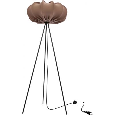 Lampa stojąca 1x40 W czarna-brązowa 5142026 Candellux Cafee