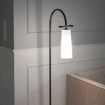 Lampa stojąca F01145BK CosmoLight Bow