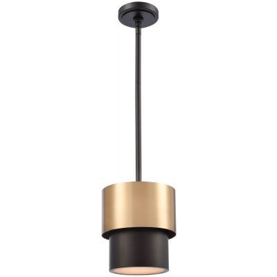 Lampa wisząca 1x40 W czarna P01777BR CosmoLight Coburg
