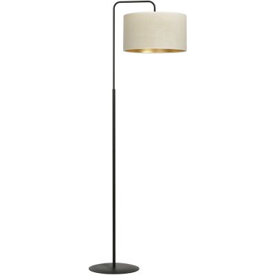 Lampa stojąca 1x15 W biała-czarna-złota 1052LP1 Emibig Hilde