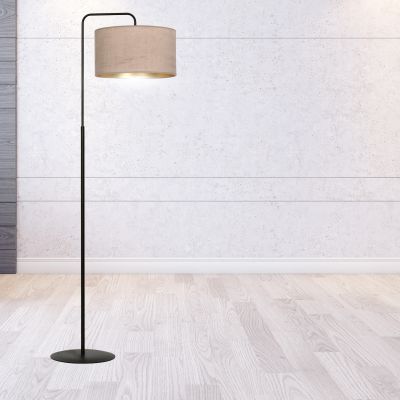 Lampa stojąca 1x15 W czarna-różowa-złota 1053LP1 Emibig Hilde