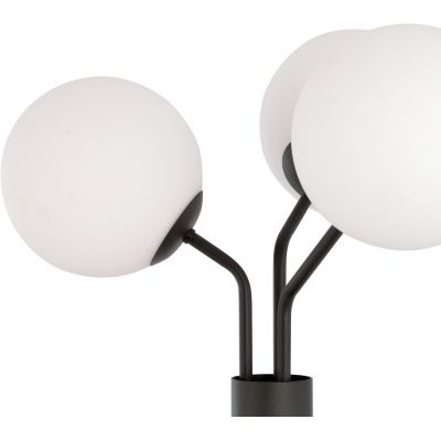 Lampa stojąca 3x10 W czarna-opal 1138LP3 Emibig Nova