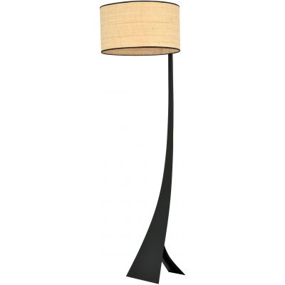 Lampa stojąca 1x15 W czarna-beżowa 1157LP1 Emibig Estrella