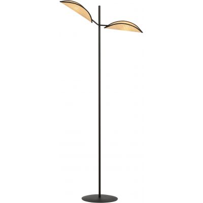 Lampa stojąca 2x10 W czarna-beżowa 1160LP2 Emibig Vene