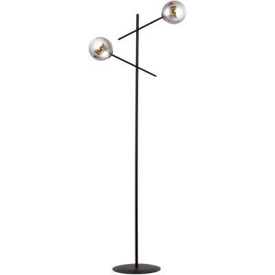 Lampa stojąca 2x10 W czarna-grafitowa 1167LP2 Emibig Linear