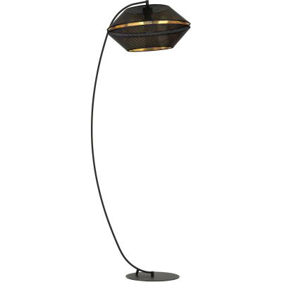 Lampa stojąca 1x15 W czarna-złota 1185LP Emibig Malia