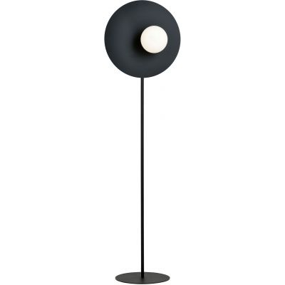 Lampa stojąca 1x10 W biała-czarna 1187LP Emibig Oslo