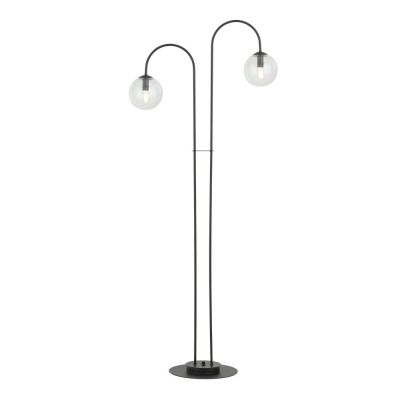 Lampa stojąca 2x10 W czarna 1286LP2 Emibig Archi