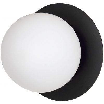 Kinkiet 1x10 W biały-czarny 612K1 Emibig Minerva