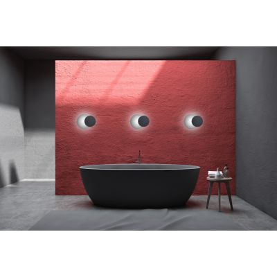 Kinkiet 1x8 W czarny 9722 Emibig Circle