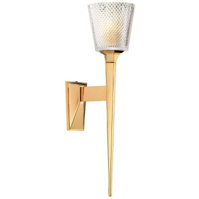 Kinkiet 1x3 W złoty BATHVERITYPG Elstead Lighting Verity
