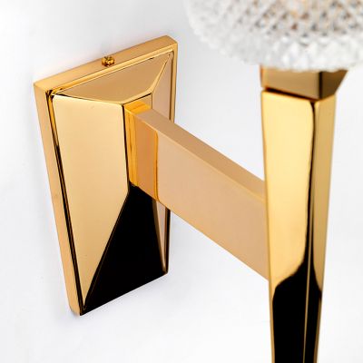Kinkiet 1x3 W złoty BATHVERITYPG Elstead Lighting Verity