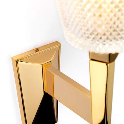 Kinkiet 1x3 W złoty BATHVERITYPG Elstead Lighting Verity