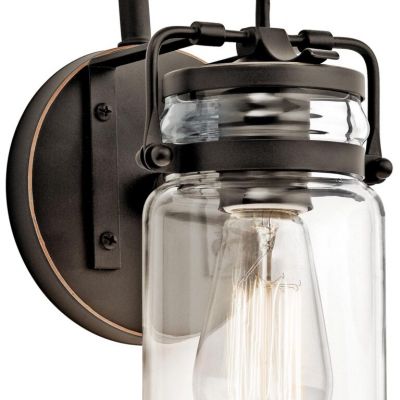 Kinkiet 1x60 W brązowy KLBRINLEY1OZ Elstead Lighting Brinley