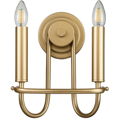 Kinkiet 2x40 W mosiądz KLCAPITOLHILL2PNBR Elstead Lighting Capitol Hill