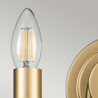Kinkiet 2x40 W mosiądz KLCAPITOLHILL2PNBR Elstead Lighting Capitol Hill