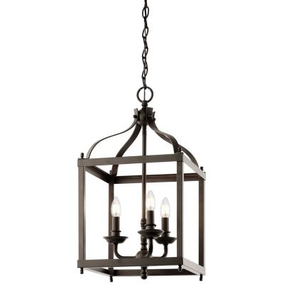 Lampa wisząca 3x60 W brązowa KLLARKINPMOZ Elstead Lighting Larkin