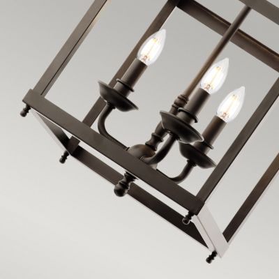 Lampa wisząca 3x60 W brązowa KLLARKINPMOZ Elstead Lighting Larkin