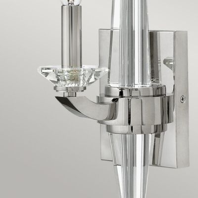 Kinkiet 1x60 W nikiel QNASCHER1 Quintiesse Ascher