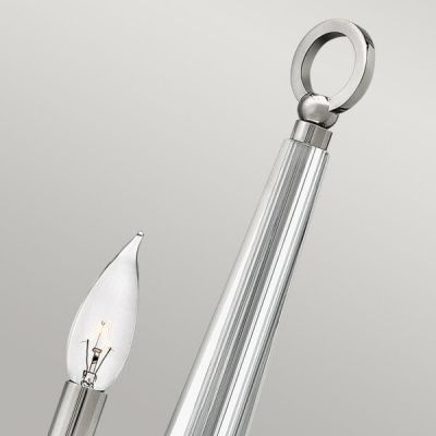 Kinkiet 1x60 W nikiel QNASCHER1 Quintiesse Ascher