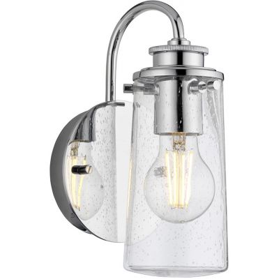 Kinkiet 1x40 W chrom-przezroczysty QNBRAELYN1PC Quintiesse Braelyn