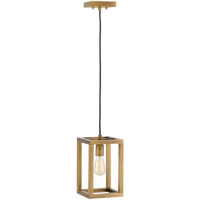 Lampa wisząca 1x60 W brązowa QNENSEMBLE1PBB Quintiesse Ensemble