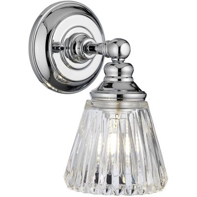 Kinkiet 1x3 W chrom-przezroczysty QNKEYNES1BATH Quintiesse Keynes