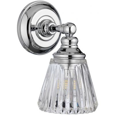 Kinkiet 1x3 W chrom-przezroczysty QNKEYNES1BATH Quintiesse Keynes