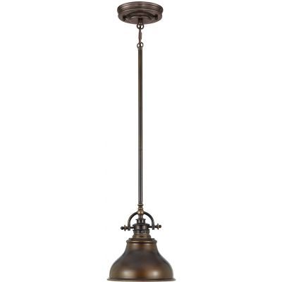 Lampa wisząca 1x60 W brązowa QZEMERYPSPN Elstead Lighting Emery