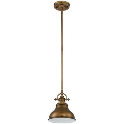 Lampa wisząca 1x60 W mosiądz QZEMERYPSWS Elstead Lighting Emery