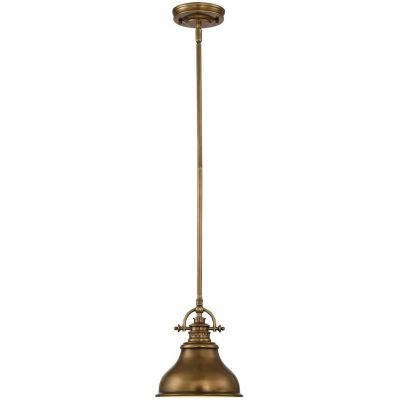 Lampa wisząca 1x60 W mosiądz QZEMERYPSWS Elstead Lighting Emery