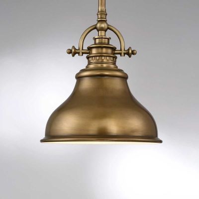 Lampa wisząca 1x60 W mosiądz QZEMERYPSWS Elstead Lighting Emery